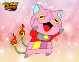 Jibanyan super feliz