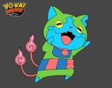 Jibanyan super feliz