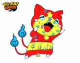 Jibanyan super feliz