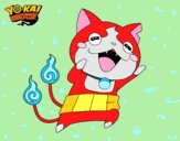 Jibanyan super feliz