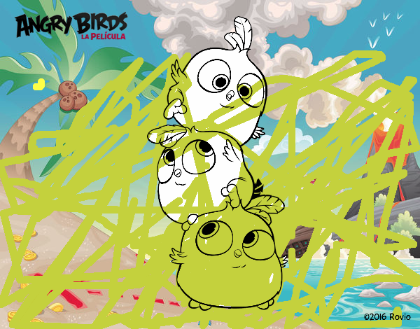 Las crias de Angry Birds