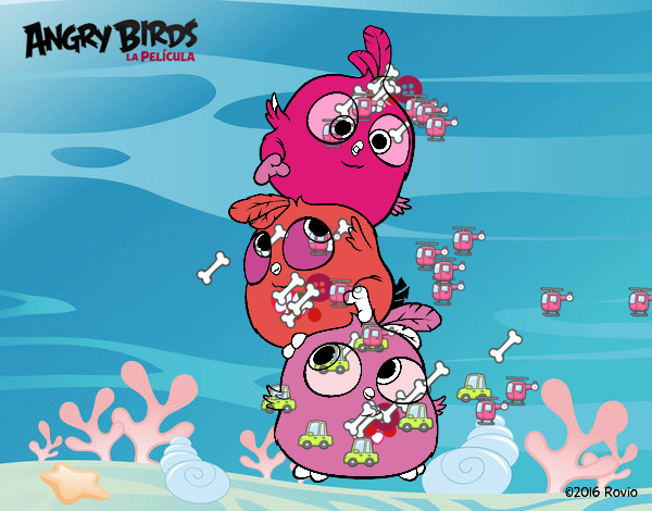 Las crias de Angry Birds