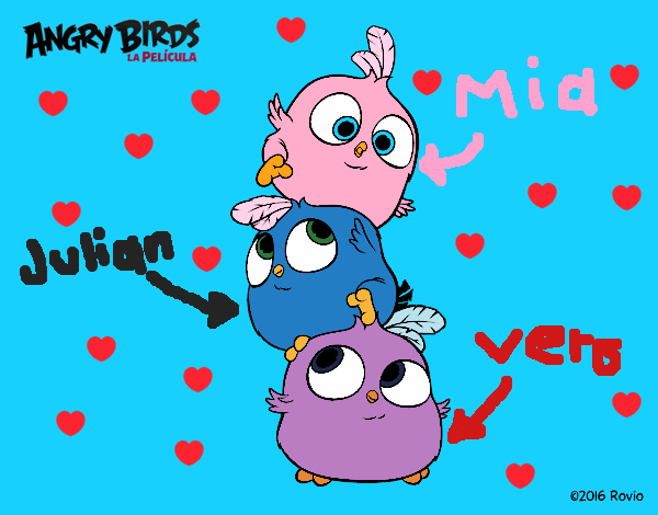 Las crias de Angry Birds