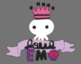 Dibujo Love Emo pintado por mangli
