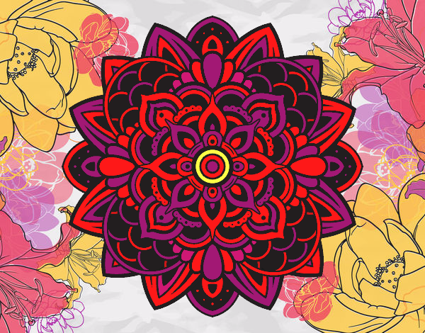 Mandala decorativa