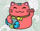 Maneki-neko de la abundancia