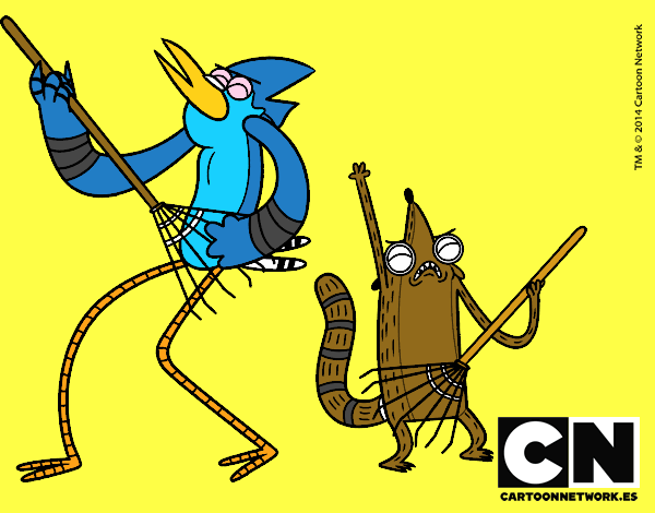 Mordecai y Rigby