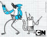 Mordecai y Rigby