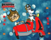 Mr Peabody y Sherman en moto