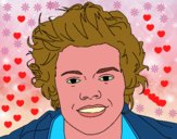 Dibujo Retrato de Harry Styles pintado por martuch