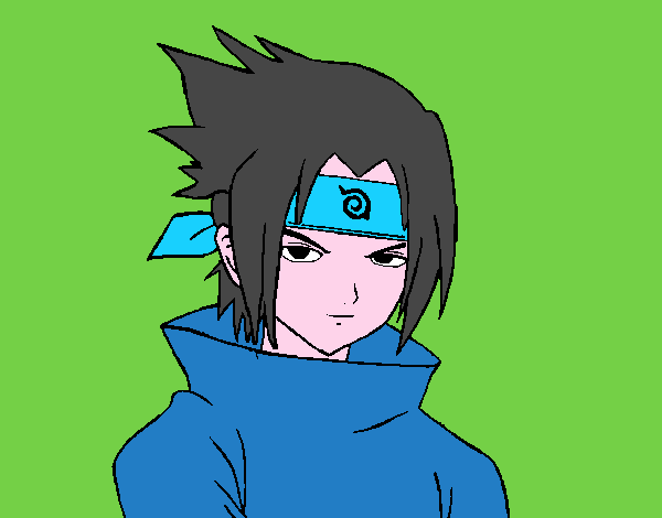 Sasuke enfadado