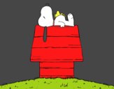 Snoopy durmiendo