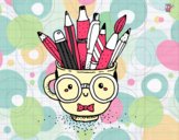Dibujo Taza animada con lápices pintado por Lucchii
