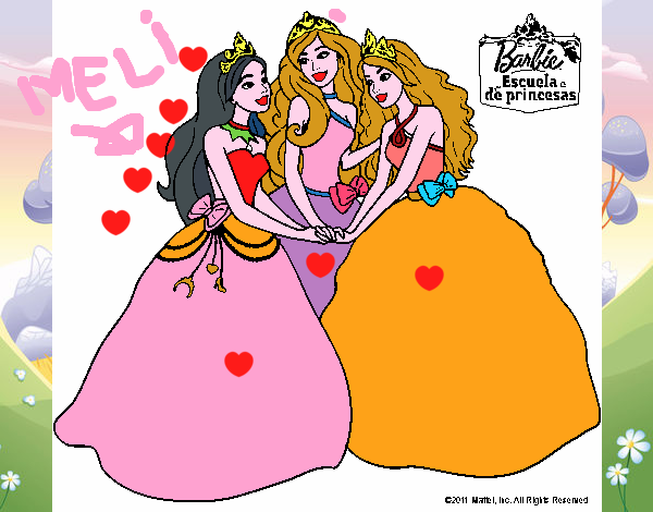 Barbie y sus amigas princesas