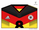 Camiseta del mundial de fútbol 2014 de Alemania