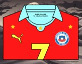 Camiseta del mundial de fútbol 2014 de Chile