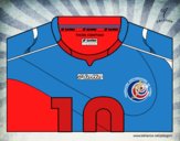 Camiseta del mundial de fútbol 2014 de Costa Rica