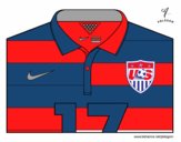 Camiseta del mundial de fútbol 2014 de los Estados Unidos