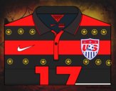 Camiseta del mundial de fútbol 2014 de los Estados Unidos