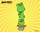 Cerdos verdes de Angry Birds