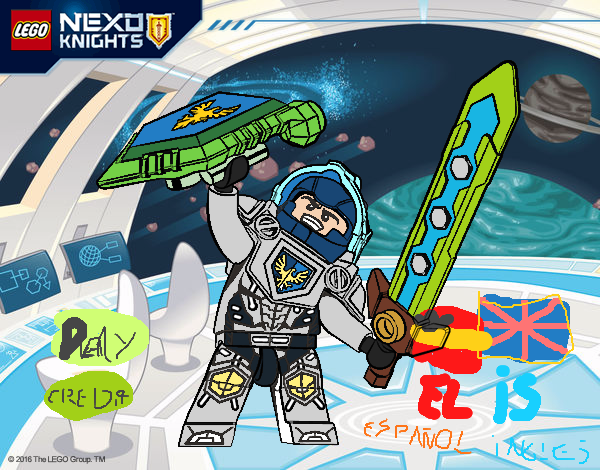 Clay lider de los Nexo Knights