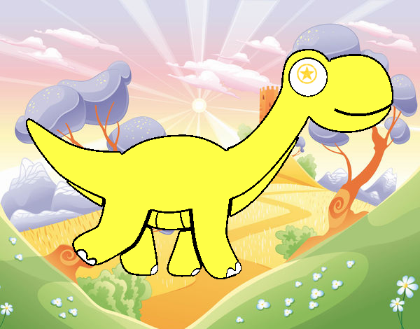 Diplodocus feliz