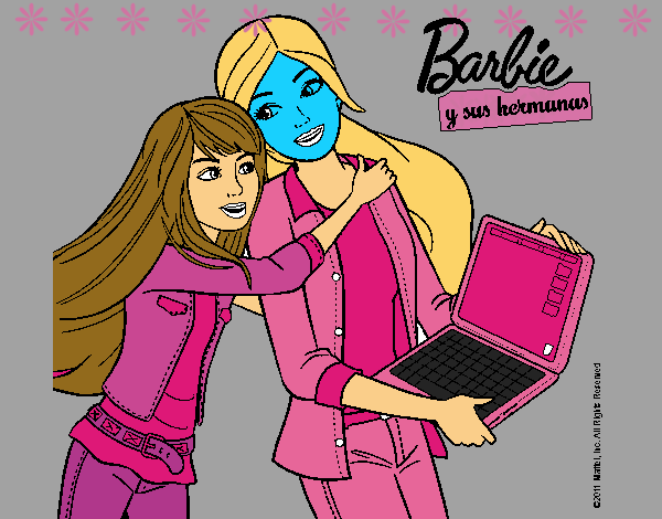 El nuevo portátil de Barbie