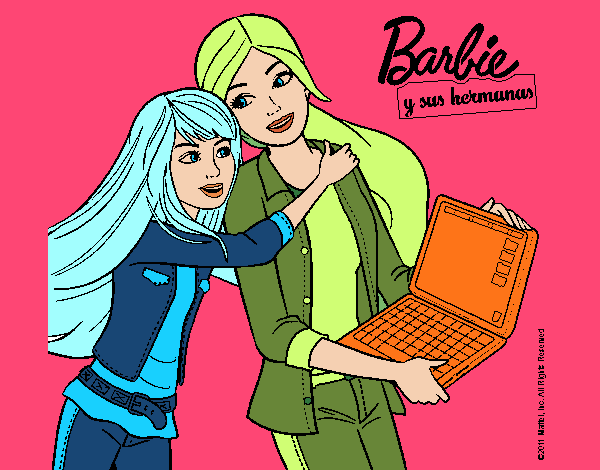 El nuevo portátil de Barbie