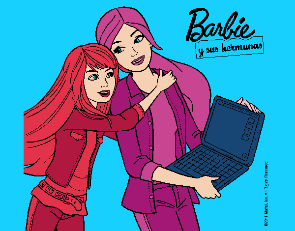 El nuevo portátil de Barbie