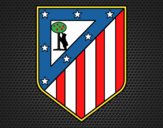 Dibujo Escudo del Club Atlético de Madrid pintado por brendibu