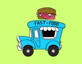 Food truck de hamburguesas