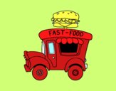 Food truck de hamburguesas