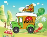 Food truck de pizza