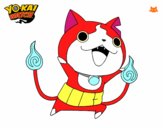 Dibujo Jibanyan de Yo-Kay Watch pintado por Yunita   