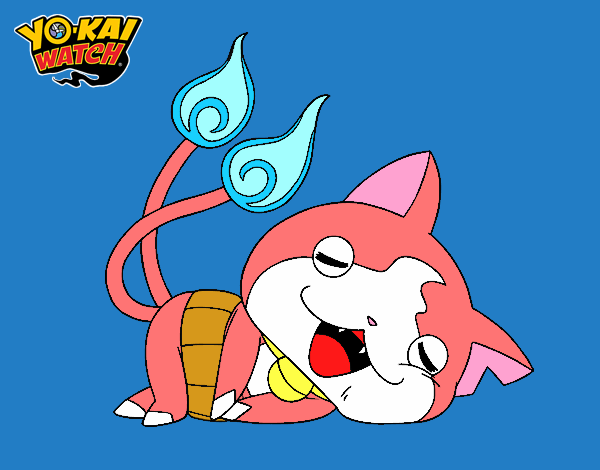 Jibanyan tumbado