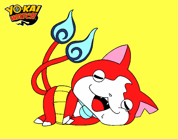 Jibanyan tumbado