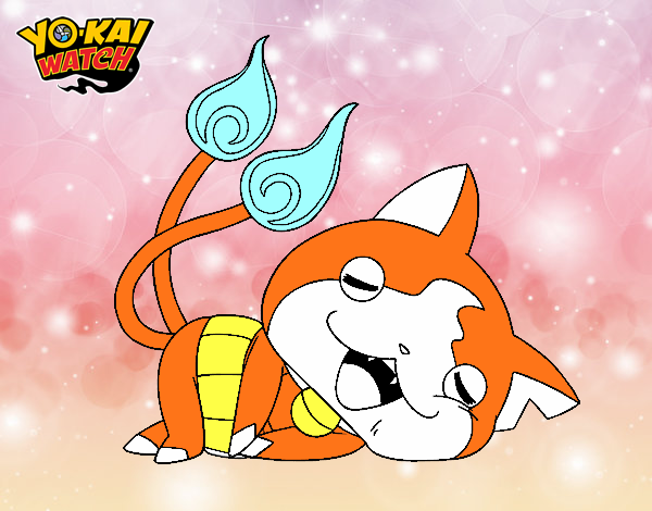 Jibanyan tumbado