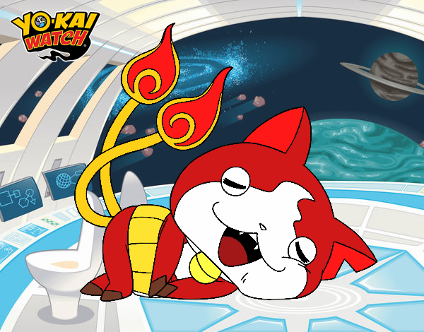 Jibanyan tumbado