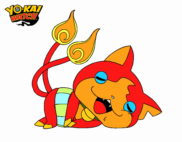 Jibanyan tumbado