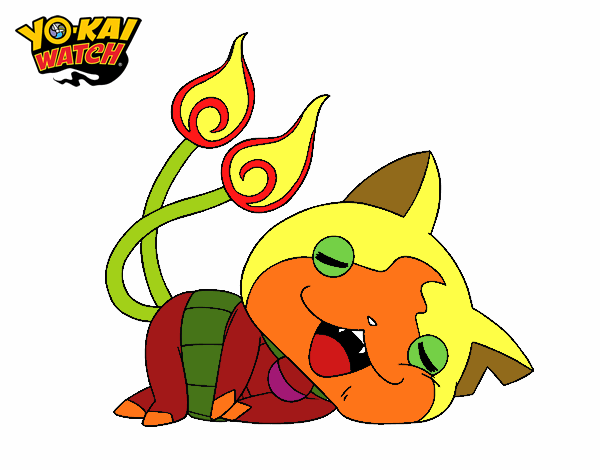 Jibanyan tumbado