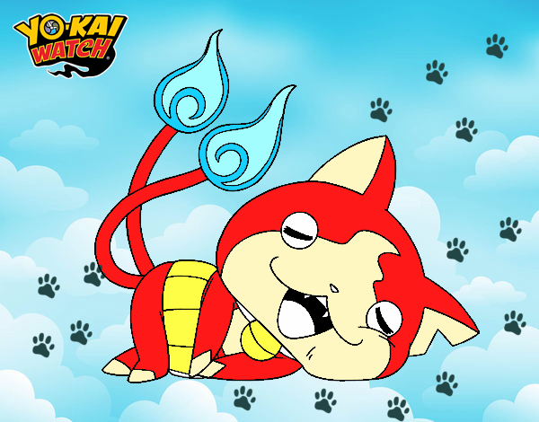 Jibanyan tumbado