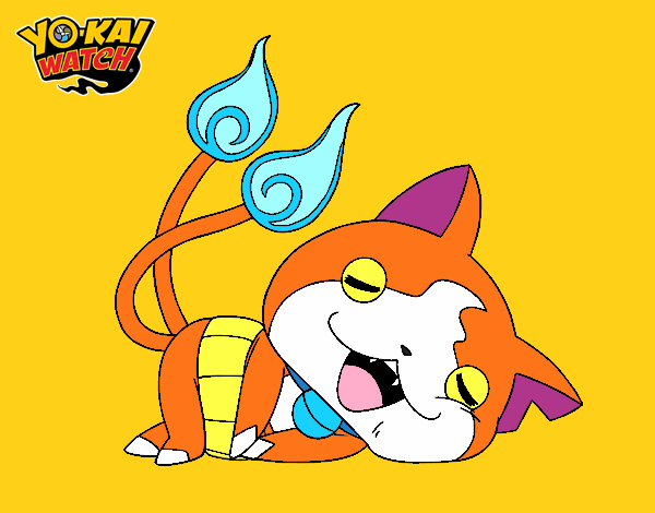 Jibanyan tumbado