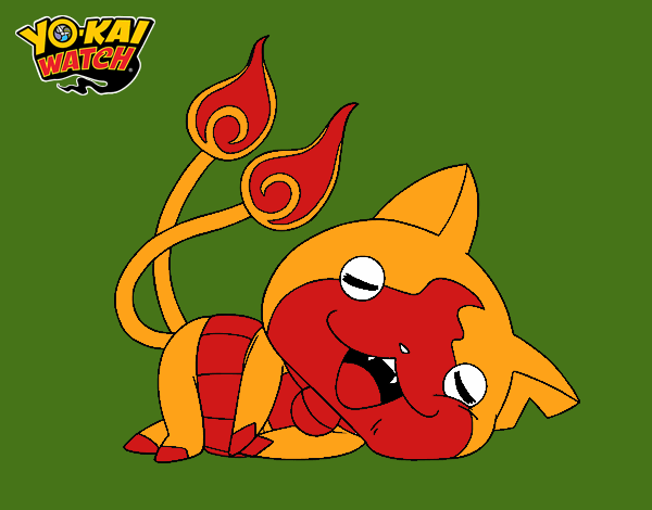 Jibanyan tumbado