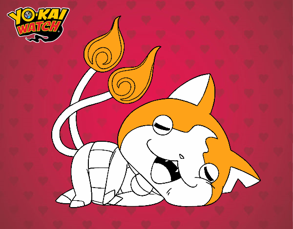 Jibanyan tumbado