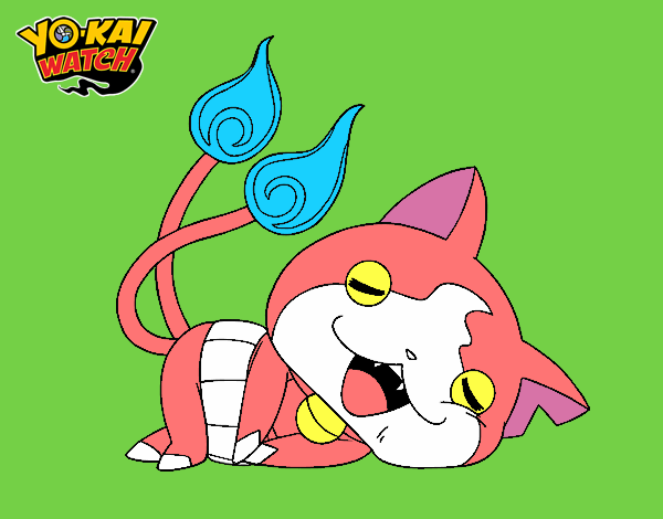 Jibanyan tumbado