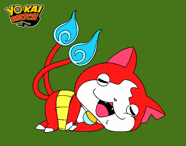 Jibanyan tumbado