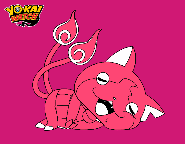 Jibanyan tumbado