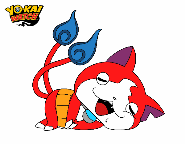 Jibanyan tumbado