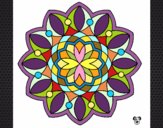 Dibujo Mandala 3 pintado por kaluma