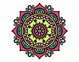 Dibujo Mandala para relajarse pintado por kaluma